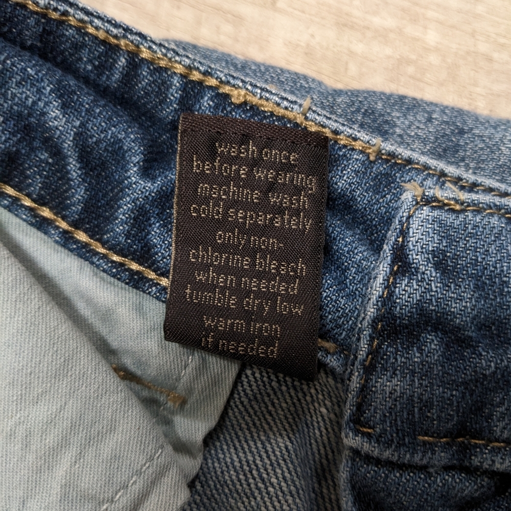 The Limited Denim Slim Boyfriend Cropped Jeans Women's Size 4 - Picture 6 of 7